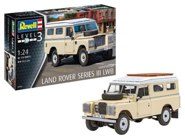 (預購) Revell 1/24 LandRover Series III LWB Commercial 組裝模型 20260616 Revell 1/24 LandRover Series III LWB Commercial 組裝模型