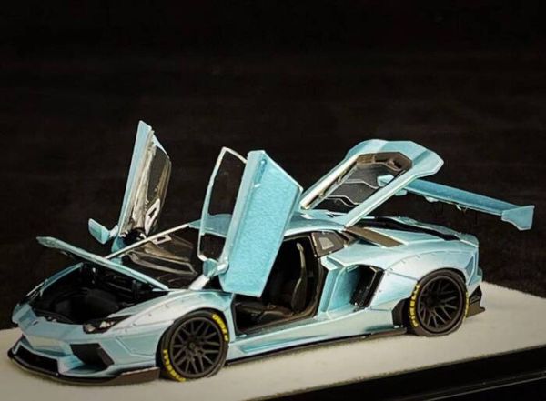 [數量限定] PGM 1/64 藍寶堅尼 自由步行 Lamborghini LBWK LP700-4 冰藍 [數量限定] PGM 1/64 藍寶堅尼 自由步行 Lamborghini LBWK LP700-4 冰藍