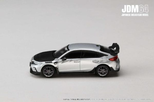 (預購) Hobby JAPAN 1/64 本田 Honda Civic TYPE R (FL5) MUGEN Group.B (2024) Matte Silver 消光銀 HJDM005B-33 20260406 Hobby JAPAN 1/64 本田 Honda Civic TYPE R (FL5) MUGEN Group.B (2024) Matte Silver 消光銀 HJDM005B-33