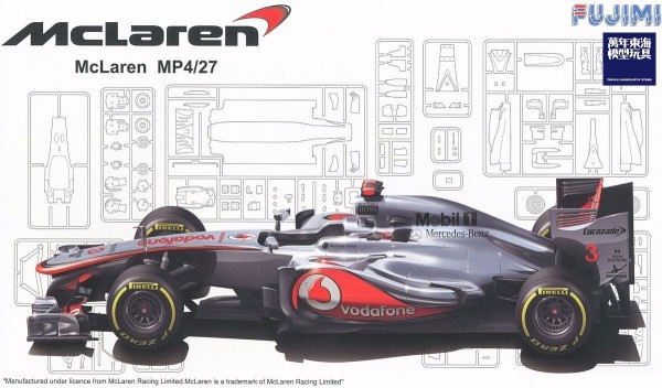 1/20 Mclaren MP4/27 麥拉倫 澳洲站 FUJIMI GP11 富士美 組裝模型 FUJIMI,1/20,McLaren,麥拉倫,GP,F1,