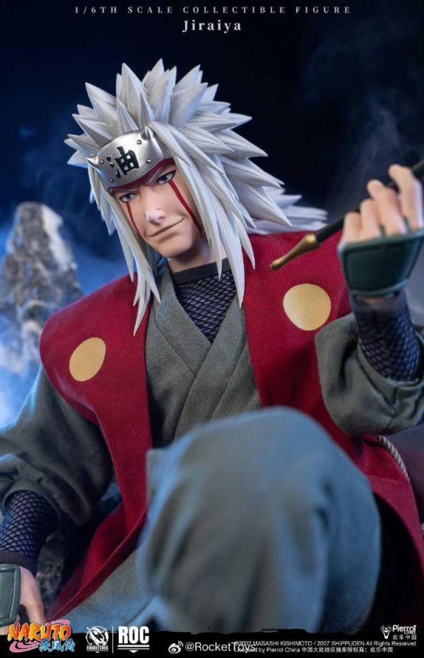 (預購) [豪華版] RocketToys 1/6 火影忍者 疾風傳 Jiraiya 自來也 DX 可動完成品 ROC-020 20260602 [豪華版] RocketToys 1/6 火影忍者 疾風傳 Jiraiya 自來也 DX 可動完成品 ROC-020
