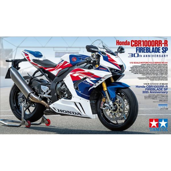 TAMIYA 田宮模型 14141 1/12 本田 CBR1000RR-R Fireblade SP 30 週年紀念 機車模型 TAMIYA 田宮模型 14141 1/12 本田 CBR1000RR-R Fireblade SP 30 週年紀念 機車模型