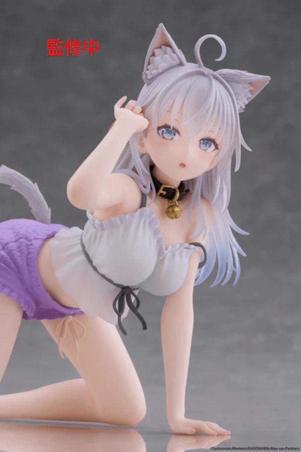 (預購) TAITO 景品 不時輕聲地以俄語遮羞的鄰座艾莉同學 Desktop Cute Figure 艾莉 貓耳居家服 Ver. 2510 (預購) TAITO 景品 不時輕聲地以俄語遮羞的鄰座艾莉同學 Desktop Cute Figure 艾莉 貓耳居家服 Ver.