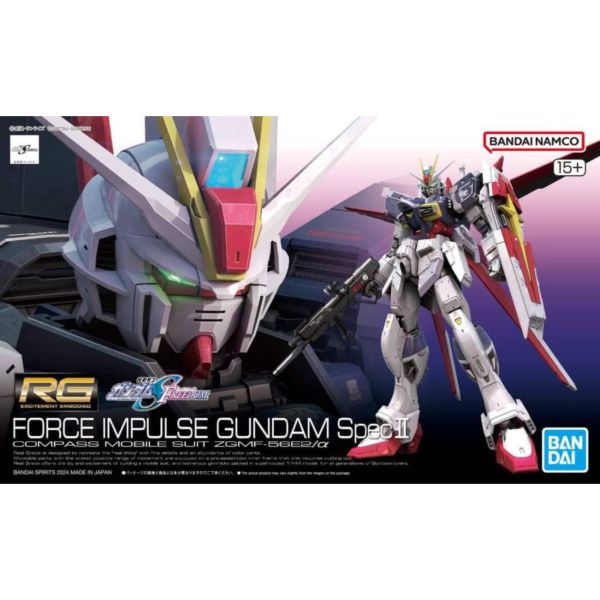 BANDAI 1/144 RG 039 機動戰士鋼彈SEED FREEDOM 威力型脈衝鋼彈 SpecII 組裝模型 BANDAI 1/144 RG 039 機動戰士鋼彈SEED FREEDOM 威力型脈衝鋼彈 SpecII 組裝模型