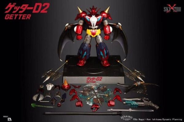 (預購) Sky X Studio 蓋特機器人 Getter Robo D2 合金可動完成品 (預購) Sky X Studio 蓋特機器人 Getter Robo D2 合金可動完成品
