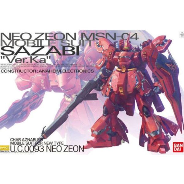 BANDAI 1/100 MG 沙薩比 Ver.Ka 機動戰士鋼彈 逆襲的夏亞 組裝模型 BANDAI,1/100,MG,沙薩比,Ver.Ka,機動戰士,鋼彈,逆襲的夏亞,組裝模型,