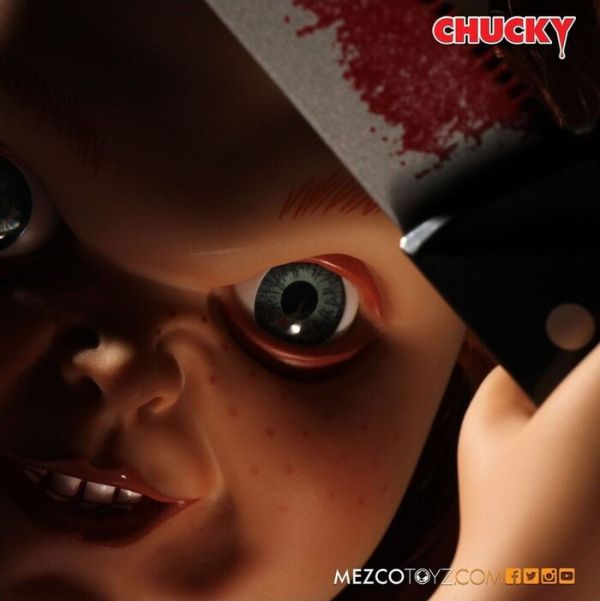 MEZCO TOYZ MDS Mega Scale 超大隻 會說話 靈異入侵 鬼娃恰吉 陰險兇殘版 好孩子恰吉 15吋 可動完成品 MEZCO TOYZ MDS Mega Scale 超大隻 會說話 靈異入侵 鬼娃恰吉 陰險兇殘版 好孩子恰吉 15吋 可動完成品