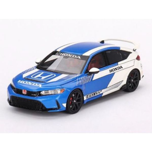 TSM MODEL 1/43 本田 喜美 Honda Civic Type R #3 2023 Pace Car Blue TSM MODEL 1/43 本田 喜美 Honda Civic Type R #3 2023 Pace Car Blue