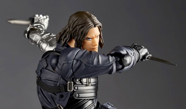 KAIYODO 海洋堂 REVOLTECH 驚奇山口 漫威 MARVEL 酷寒戰士 冬兵 可動完成品 KAIYODO 海洋堂 REVOLTECH 驚奇山口 漫威 MARVEL 酷寒戰士 冬兵 可動完成品