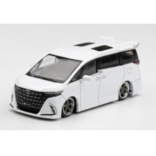 (預購) [吊卡版] MINIGT 1/64 豐田 Toyota Alphard 40 KUHL White LHD MGT01339-BL 20260730 [吊卡版] MINIGT 1/64 豐田 Toyota Alphard 40 KUHL White LHD MGT01339-BL