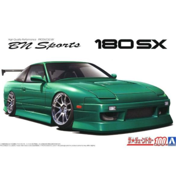 (預購) AOSHIMA 青島 1/24 改裝#100 日產 BN Sports RPS13 180SX '96 Ver.2 20260609 AOSHIMA 青島 1/24 改裝#100 日產 BN Sports RPS13 180SX '96 Ver.2