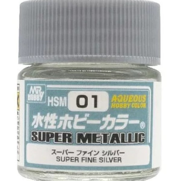 GSI 郡氏 水性漆 HSM-01 金屬銀色 GSI,郡氏,水性漆,HSM-01,金屬銀色,
