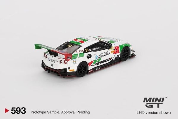 MINIGT 1/64 日產 Nissan GT-R NISMO GT3 #23 KCMG車隊 國際汽車聯盟GP世界賽2018澳門站參戰車 MGT00593-L MINIGT 1/64 日產 Nissan GT-R NISMO GT3 #23 KCMG車隊 國際汽車聯盟GP世界賽2018澳門站參戰車 MGT00593-L