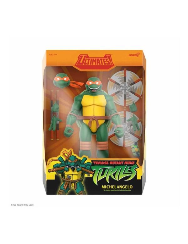 Super7 7吋 忍者龜 米開朗基羅 Wave 12 可動完成品 Super7 7吋 忍者龜 米開朗基羅 Wave 12 可動完成品