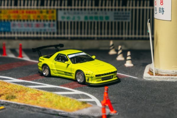 (預購) TARMAC WORKS 1/64 馬自達 MAZDA Pandem Mazda RX-7 FC3S Yellow T64R-066-YL 20251107 TARMAC WORKS 1/64 馬自達 MAZDA Pandem Mazda RX-7 FC3S Yellow T64R-066-YL