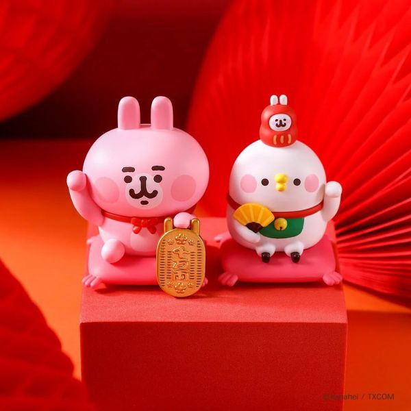 卡娜赫拉 招財公仔 粉紅兔兔＆P助 分別販售 Yendar 卡娜赫拉 招財公仔 粉紅兔兔＆P助 分別販售 Yendar