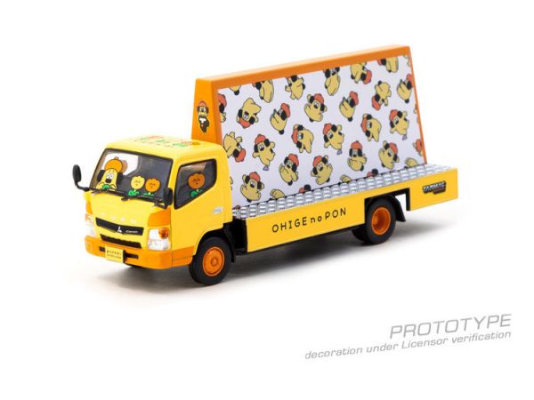 (預購) TARMAC WORKS 1/64 三菱 Mitsubishi Fuso Canter 胡子碰碰 OHIGEnoPON T64T-TL002-ONP (預購) TARMAC WORKS 1/64 三菱 Mitsubishi Fuso Canter 胡子碰碰 OHIGEnoPON T64T-TL002-ONP