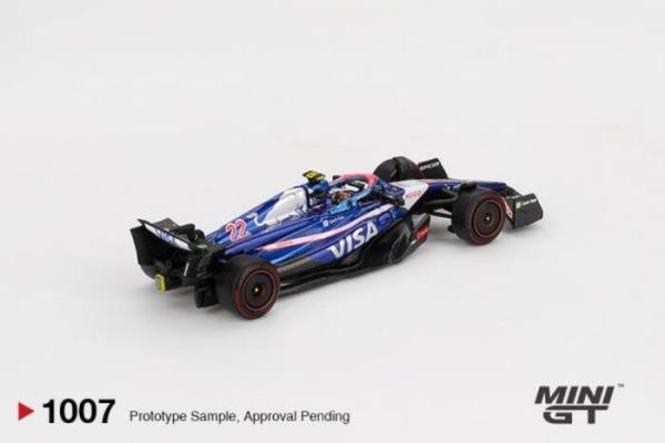 MINIGT 1/64 F1車隊 RB VCARB 01 #22 Yuki Tsunoda 2024 F1 2024 Bahrain GP MGT01007-L MINIGT 1/64 F1車隊 RB VCARB 01 #22 Yuki Tsunoda 2024 F1 2024 Bahrain GP MGT01007-L