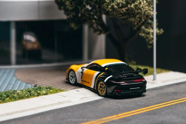 (預購) Tarmac Works 1/64 MINICHAMPS64 保時捷 Porsche 911 GT3 (992) Yellow / Black T64MC-024-YB 20260824 Tarmac Works 1/64 MINICHAMPS64 保時捷 Porsche 911 GT3 (992) Yellow / Black T64MC-024-YB