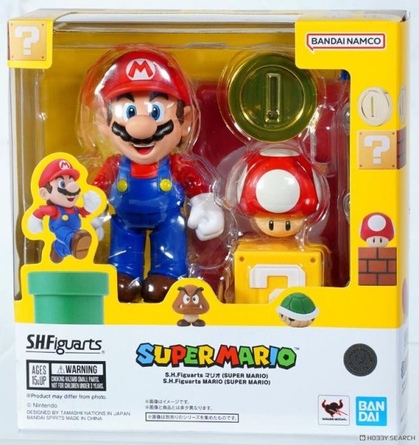 (預購) [再販] BANDAI S.H.Figuarts SHF 超級瑪利歐 瑪利歐 可動完成品 20260510 [再販] BANDAI S.H.Figuarts SHF 超級瑪利歐 瑪利歐 可動完成品