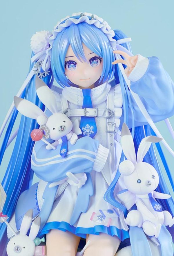 (預購) Good Smile 1/7 初音未來 雪未來 Yukiiro Pop Ver. PVC完成品 20260315 Good Smile 1/7 初音未來 雪未來 Yukiiro Pop Ver. PVC完成品