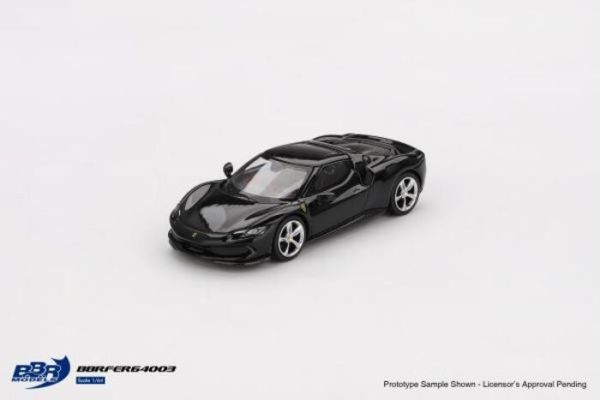 BBR 1/64 法拉利 Ferrari 296 GTB Nero Daytona BBRFER64003 BBR 1/64 法拉利 Ferrari 296 GTB Nero Daytona BBRFER64003