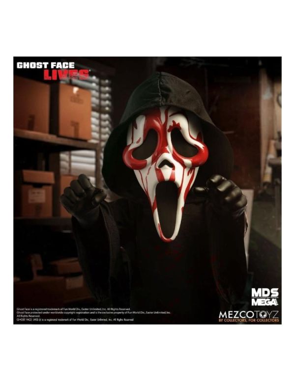 (預購) Mezco Toyz MDS Mega Scale 超大隻 驚聲尖叫 血腥鬼臉 15吋 可動完成品 20260319 Mezco Toyz MDS Mega Scale 超大隻 驚聲尖叫 血腥鬼臉 15吋 可動完成品