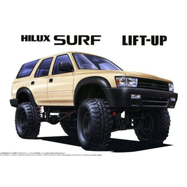 (預購) AOSHIMA 青島 1/24 改裝#72 豐田 VZN130G Hilux Surf Lift Up"91 組裝模型 20260707 AOSHIMA 青島 1/24 改裝#72 豐田 VZN130G Hilux Surf Lift Up"91 組裝模型