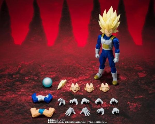 (預購) BANDAI S.H.F 七龍珠大魔 超級賽亞人3貝吉塔-DAIMA- 可動完成品 20260526 BANDAI S.H.F 七龍珠大魔 超級賽亞人3貝吉塔-DAIMA- 可動完成品