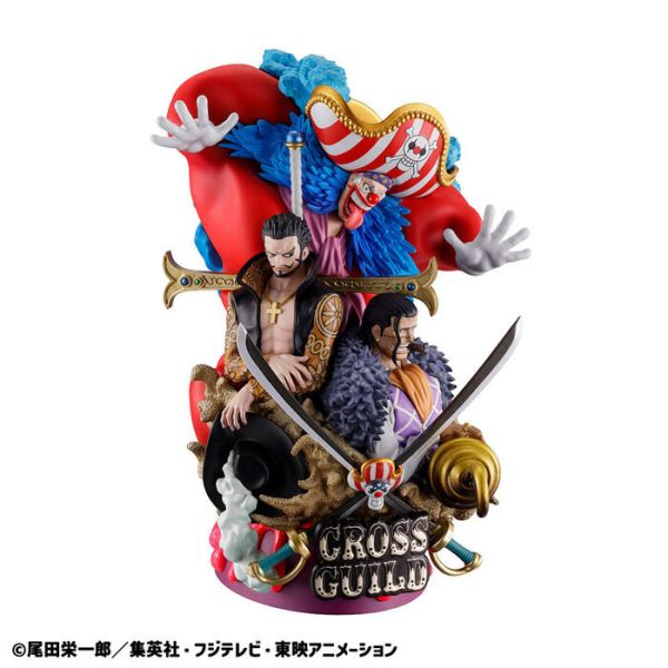 MegaHouse PETITRAMA DX 航海王 LOGBOX RE BIRTH 03 Cross公會 PVC完成品 MegaHouse PETITRAMA DX 航海王 LOGBOX RE BIRTH 03 Cross公會 PVC完成品