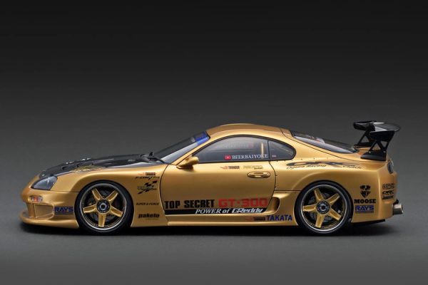 ignition model 1/18 豐田 TOP SECRET GT300 TOYOTA Supra (A80) Gold ignition model 1/18 豐田 TOP SECRET GT300 TOYOTA Supra (A80) Gold
