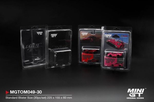 (預購) MINIGT Blister Protector Type A 標準吊卡專用-每組30個 20260219 MINIGT Blister Protector Type A 標準吊卡專用-每組30個