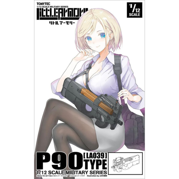 TOMYTEC 1/12 迷你武裝 LA039 P90 Type TOMYTEC 1/12 迷你武裝 LA039 P90 Type