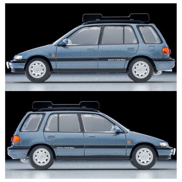 (預購) TOMYTEC 1/64 TLV-N297c 本田 Civic Shuttle RT X 藍 90年式 w/人偶&自行車 20260125 TOMYTEC 1/64 TLV-N297c 本田 Civic Shuttle RT X 藍 90年式 w/人偶&自行車