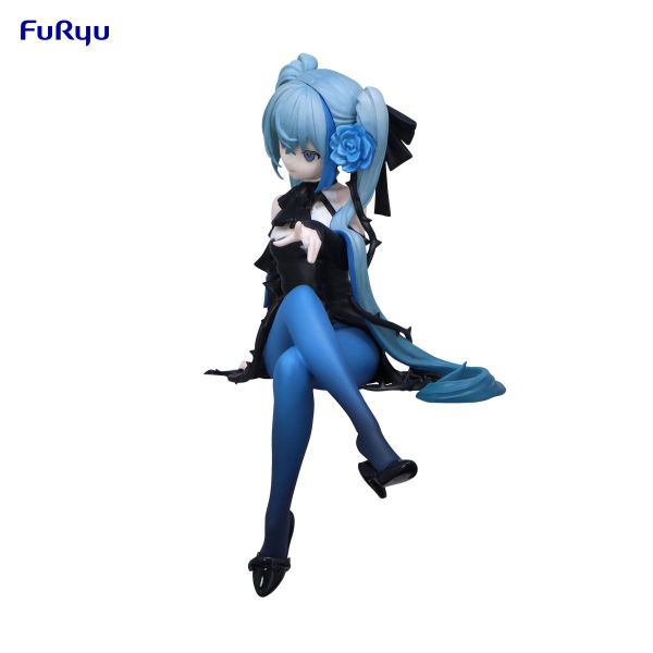 FURYU 景品 初音未來 藍色玫瑰 杯麵蓋 泡麵蓋 FURYU 景品 初音未來 藍色玫瑰 杯麵蓋 泡麵蓋