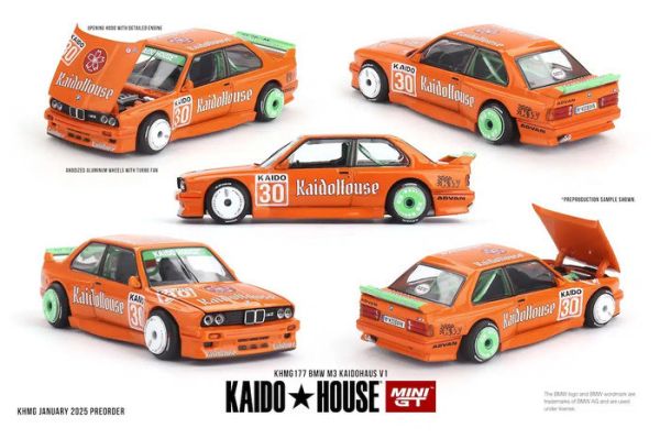 KaidoHouse x MINIGT 1/64 寶馬 BMW M3 KaidoHaus V1 KHMG177 KaidoHouse x MINIGT 1/64 寶馬 BMW M3 KaidoHaus V1 KHMG177