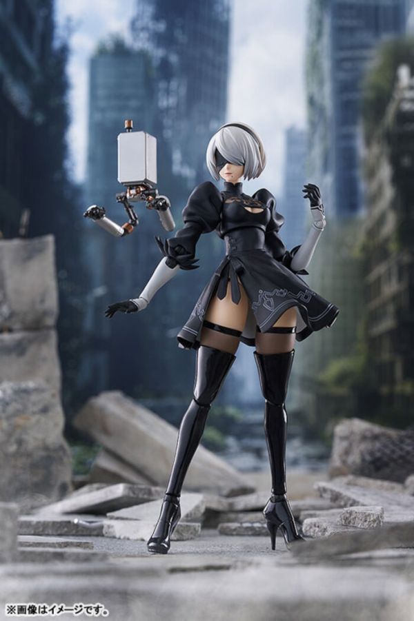 Max Factory figma 643 尼爾：自動人形 Ver1.1a 2B 寄葉二號B型 可動完成品 Max Factory figma 643 尼爾：自動人形 Ver1.1a 2B 寄葉二號B型 可動完成品