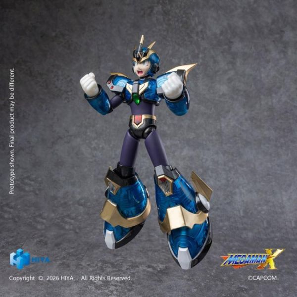 (預購) Hiya Toys E.B.S. 15.5cm 洛克人X系列 艾克斯 究極裝甲ver. 可動完成品 EBM0383 20260924 Hiya Toys E.B.S. 15.5cm 洛克人X系列 艾克斯 究極裝甲ver. 可動完成品 EBM0383