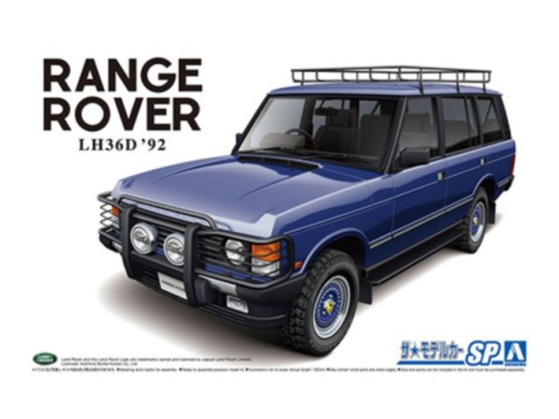 (預購) AOSHIMA 1/24 荒原路華 LH36D Rangerover classic custom "92 組裝模型 20251209 AOSHIMA 1/24 荒原路華 LH36D Rangerover classic custom "92 組裝模型