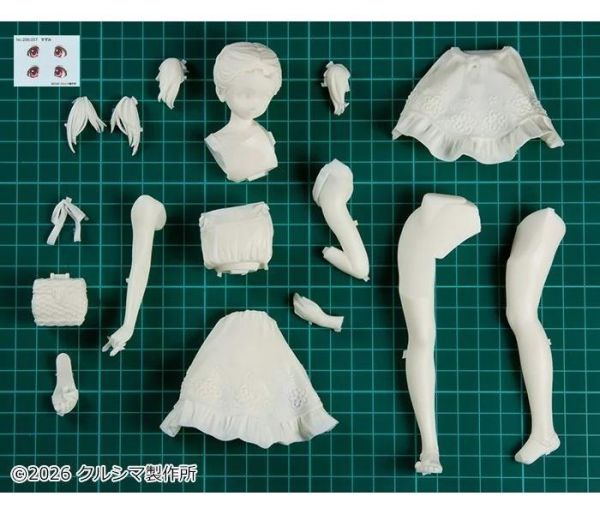 (預購) Kurushima 1/6.5 No.256 Suzumi-chan -Perfect Day Out- 象牙白 組裝模型 20260917 Kurushima 1/6.5 No.256 Suzumi-chan -Perfect Day Out- 象牙白 組裝模型