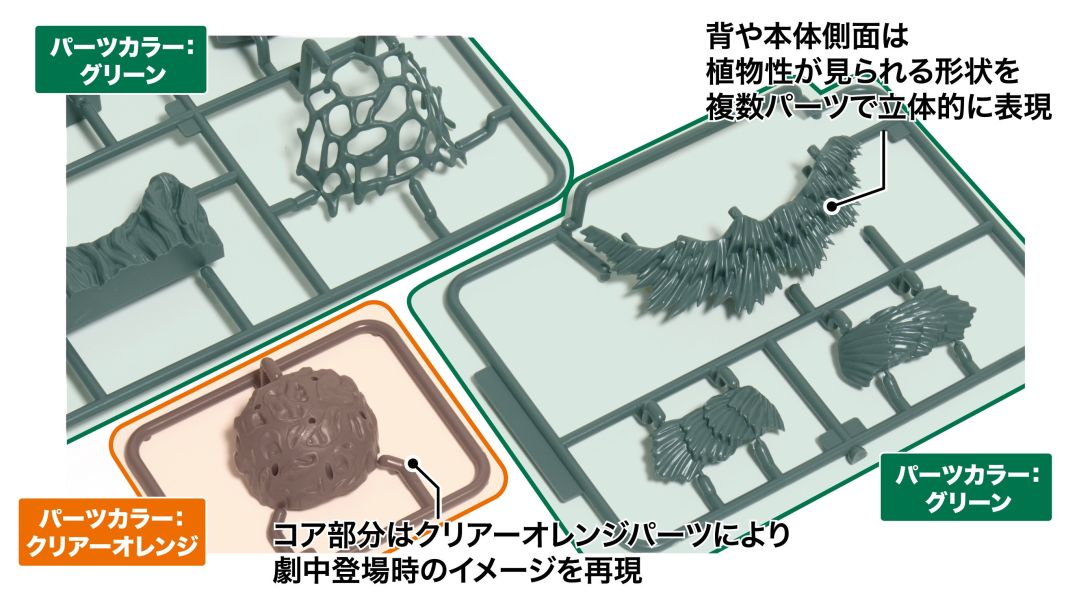 哥吉拉 畢奧蘭蒂 ビオランテ 70周年記念 Godzilla FUJIMI 富士美 組裝模型 FUJIMI,富士美,哥吉拉系列,Q版,哥吉拉,組裝模型,