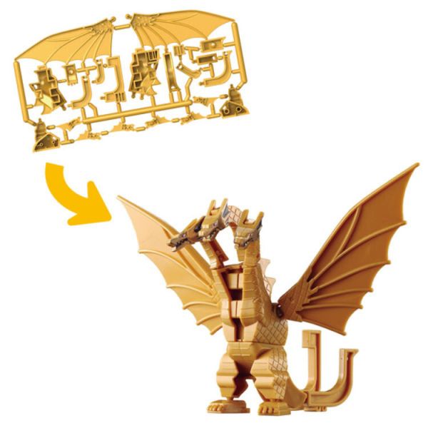 (預購) BANDAI 片假名組裝公仔 王者基多拉 (預購) BANDAI 片假名組裝公仔 王者基多拉