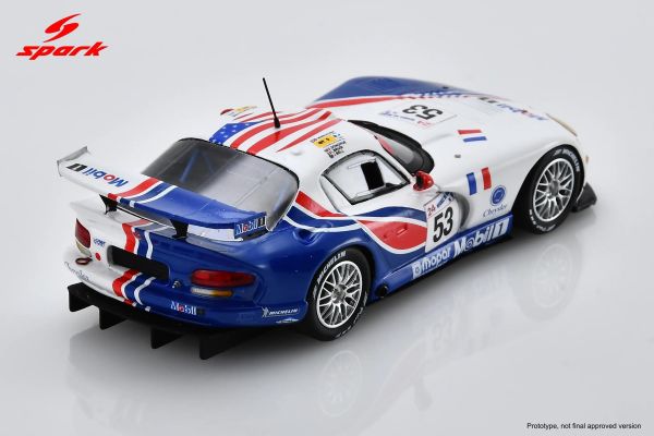 (預購) SPARK 1/43 Chrysler Viper GTS-R No.53 11th Le Mans 24H 1998 20261105 SPARK 1/43 Chrysler Viper GTS-R No.53 11th Le Mans 24H 1998