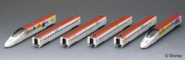 TOMIX N規 1/160 特別企劃品 迪士尼 九州新幹線 800-1000系 JR九州 WAKU WAKU SMILE 6輛套組 TOMIX N規 1/160 特別企劃品 迪士尼 九州新幹線 800-1000系 JR九州 WAKU WAKU SMILE 6輛套組