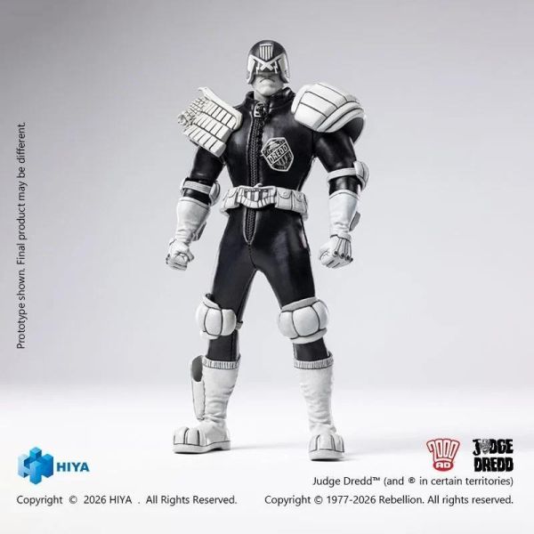 (預購) Hiya Toys E.S.S. 1/12 15cm 超時空戰警 判官爵德 黑白版 ESJ0163 可動完成品 20260825 Hiya Toys E.S.S. 1/12 15cm 超時空戰警 判官爵德 黑白版 ESJ0163 可動完成品