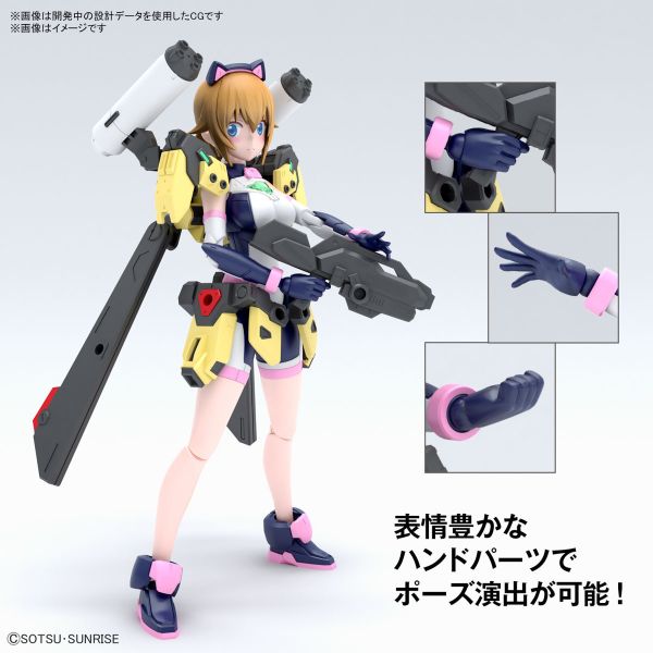 BANDAI Figure-rise Standard FRS 鋼彈創鬥者 元宇宙 虛擬化身文奈 組裝模型 BANDAI Figure-rise Standard FRS 鋼彈創鬥者 元宇宙 虛擬化身文奈 組裝模型