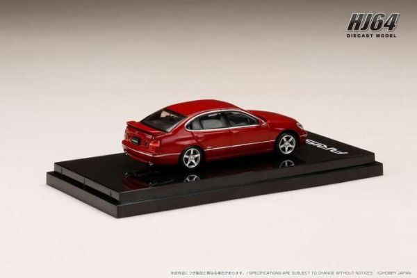 Hobby JAPAN 1/64 豐田 Toyota ARISTO V300 VERTEX EDITION 前期版 雲母紅 HJ642030R Hobby JAPAN 1/64 豐田 Toyota ARISTO V300 VERTEX EDITION 前期版 雲母紅 HJ642030R