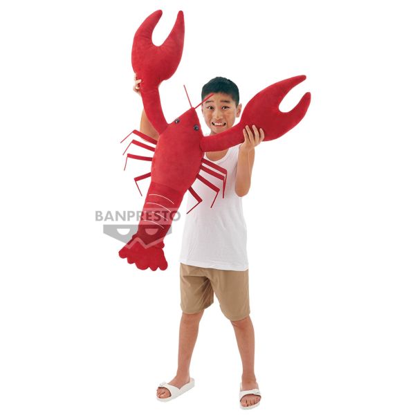 BANPRESTO 景品 珍獸捕獲系列 巨大克氏原螯蝦 100公分 超大絨毛玩偶 BANPRESTO 景品 珍獸捕獲系列 巨大克氏原螯蝦 100公分 超大絨毛玩偶