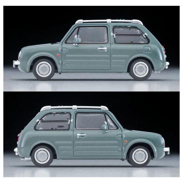 (預購) TOMYTEC LV-N394b 日產 Nissan PAO Canvas Top (Olive Grey) 1989 Model 20261101 TOMYTEC LV-N394b 日產 Nissan PAO Canvas Top (Olive Grey) 1989 Model