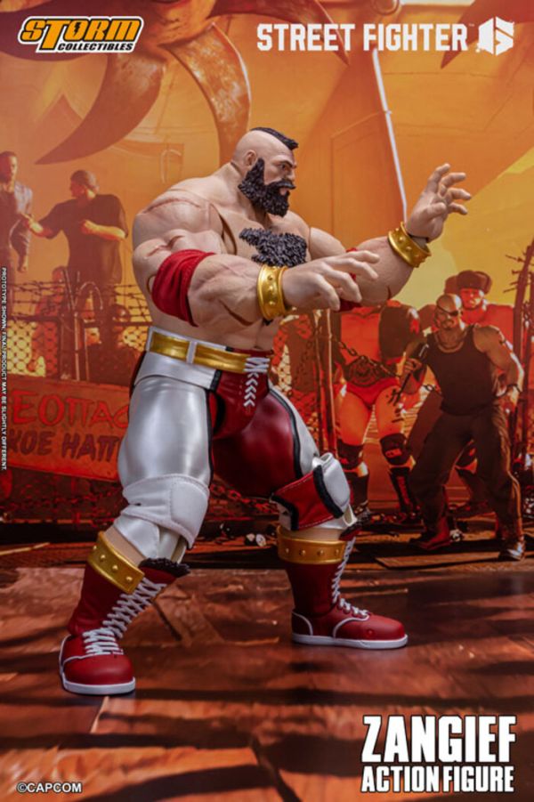 Storm Collectibles 快打旋風6 桑吉爾夫 可動完成品 Storm Collectibles 快打旋風6 桑吉爾夫 可動完成品